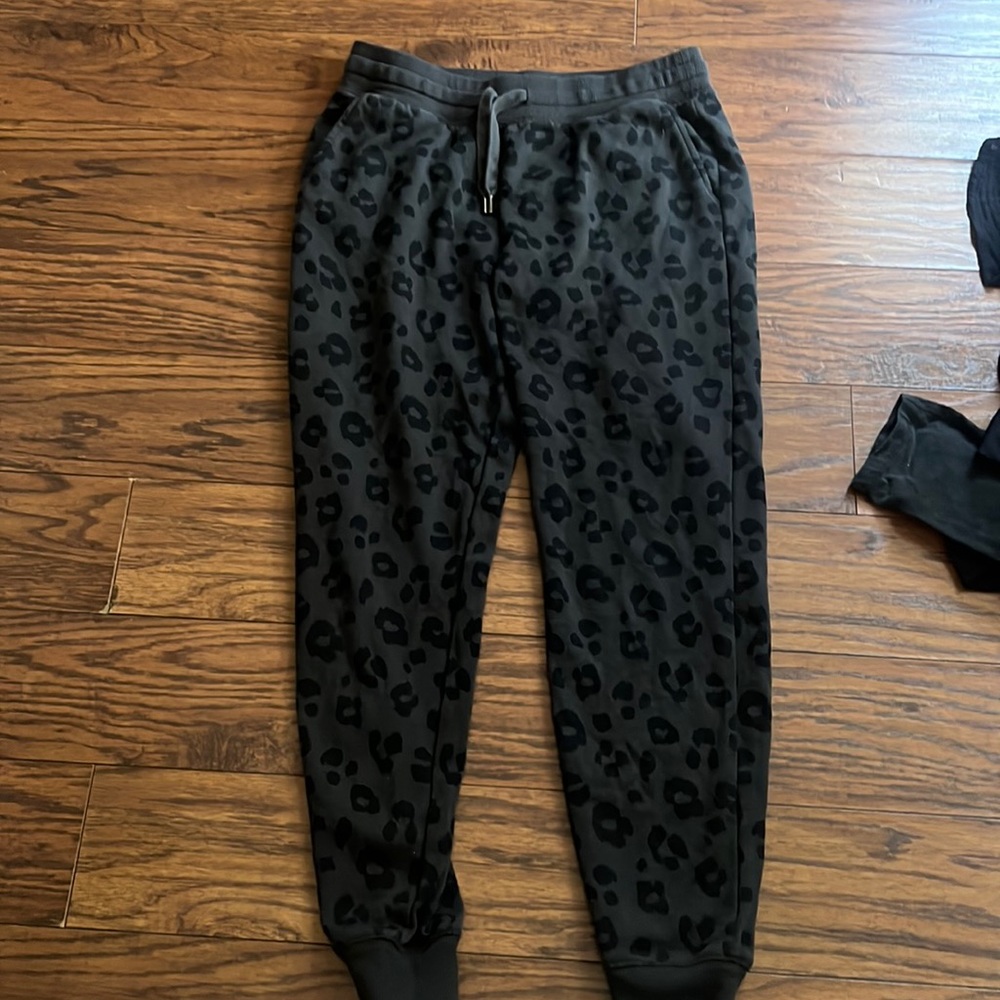 Cheetah sweatpants
